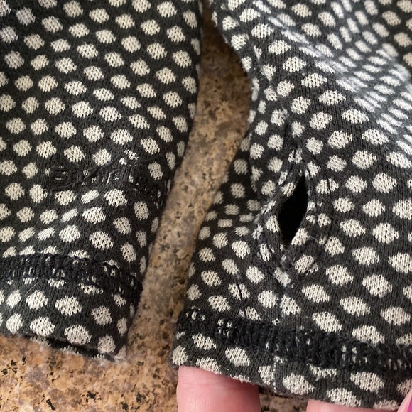 Eddie Bauer Black and White or Gray Pullover Partial Zip Top S - Picture 7 of 17